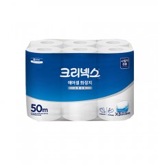 크리넥스 에어셀 두루마리 50m 12롤 x 6백