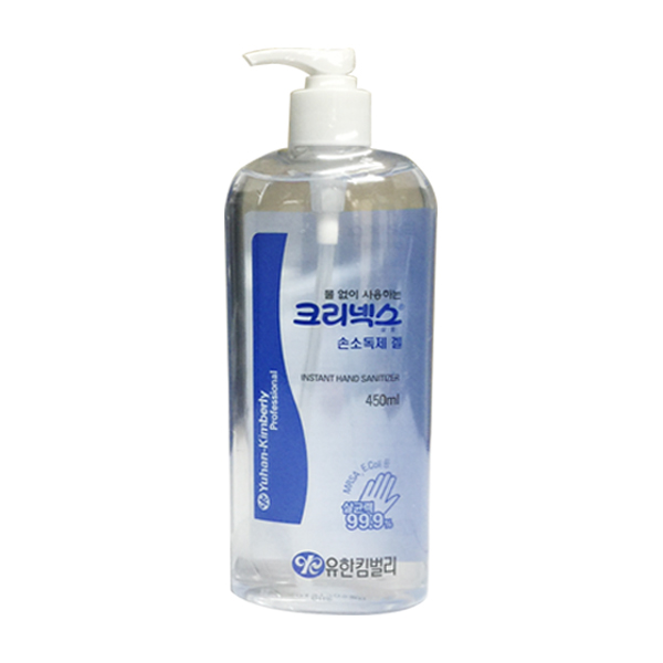 크리넥스  프리미엄 손소독제 450ml[테이블용]